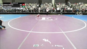 116 lbs Round Of 16 - Hazelle Santos, Northern Delaware Wrestling Academy vs Alex Cannon, Prime Mat Club