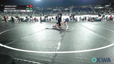 98 lbs Consi Of 8 #1 - Jackson Henry, Piedmont vs Mekko Stites, Berryhill Wrestling Club