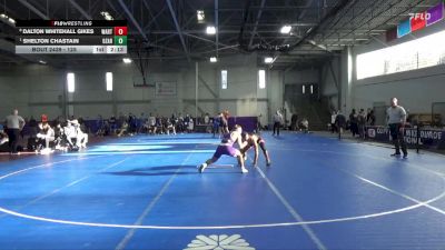 125 lbs Cons. Round 4 - Shelton Chastain, University Of The Ozarks vs Dalton Whitehall Gikes, Wartburg