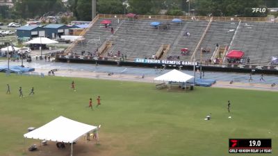 Youth Girls' 4x400m Relay, Finals 1 - Age 14