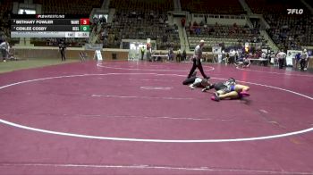 1-5A 165 Quarterfinal - Cenlee Cosby, Reeltown vs Bethany Fowler, Walter Wellborn