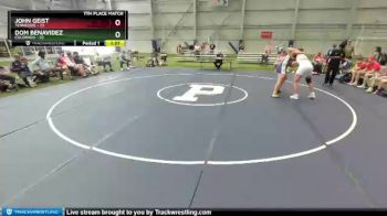 195 lbs Placement Matches (8 Team) - John Geist, Tennessee vs Dom Benavidez, Colorado