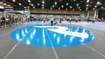 120 lbs Champ. Round 2 - Ailey Gray, Pitman vs Taryn Niday, Baker / Powder Valley