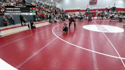 37-40 lbs Round 2 - Morgan Widick, Platte Valley vs Stanlee Aleman, Platte Valley