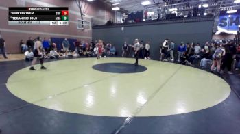112 lbs Quarterfinal - Ben Vertner, Suples Wrestling Club vs Tegan Nichols, All In Wrestling Academy