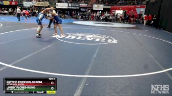 165G Cons. Round 2 - Justine Erickson-Bradney, Bethel High School vs Linsey Flores-Romo, Palmer High School