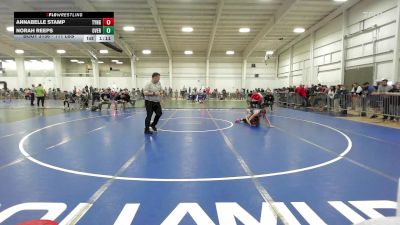 111 lbs 3rd Place - Annabelle Stamp, Tyngsborough vs Norah Reeps, Overcomer Training Center