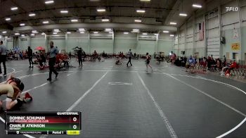 85 lbs Quarterfinal - Charlie Atkinson, Refinery vs Dominic Schuman, Mat Assassins Wrestling Club