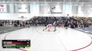 126 lbs Quarterfinal - Cristian Medina, Club Not Listed vs Vic Cusatis, NWAA Wrestling