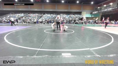 46 lbs Consi Of 8 #1 - Cruz Montez, Steel City Reloaded vs Levi Prado, THRESHOLD WRESTLING CLUB