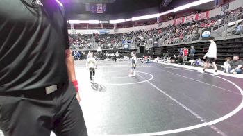 49 lbs Semifinal - Fletcher Smith, Mountain Home Flyers vs Ryland Ferguson, Fulton Hornets