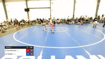 45 kg Prelims - Danny Accomando, Blairstown Wrestling Club vs Mason Wright, Quest 1