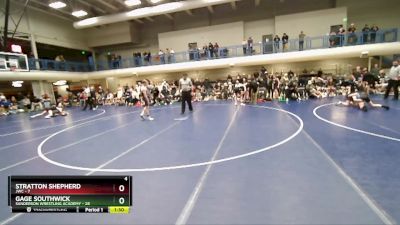 105 lbs Finals (2 Team) - Stratton Shepherd, JWC vs Gage Southwick, Sanderson Wrestling Academy