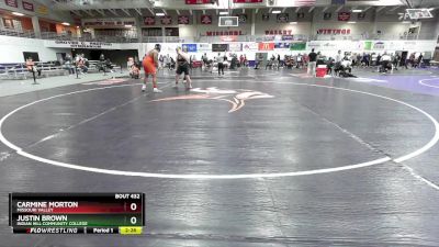 285 lbs Cons. Semi - Carmine Morton, Missouri Valley vs Justin Brown, Indian Hill Community College