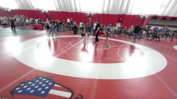 115 lbs Round 3 - Olivia Hay, Brown Deer Jr Falcons Wrestling Club vs Keira Richter, Princeton Wrestling Club