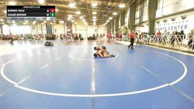 135 lbs Semifinal - Caden Woodall, AZ vs Amir Perry, NJ