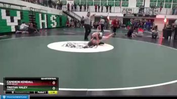 126 lbs Quarterfinal - Cameron Kendall, Star Valley vs Tristan Haley, Pinedale