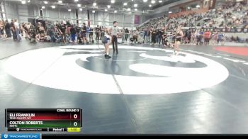 87 lbs Cons. Round 3 - Eli Franklin, Team Champs WC vs Colton Roberts, INWTC