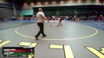 132 lbs Champ. Round 1 - Luke Cheek, Harrisburg vs Julien Guidry, Coronado