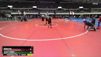 National 6-8 75 Cons. Round 3 - Wyatt Perry, Grizzly Wrestling Club vs Ryan Fox, Poquoson Athletic Association