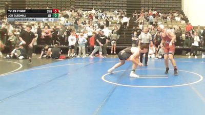 197-A lbs Quarterfinal - Tyler Lynde, Stonybrook vs Joe Gledhill, Joe Gledhill
