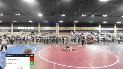 80 lbs Quarterfinal - Jaelyn Anderson, Nebraska Wr Ac vs Audrey Eller, Sanderson Wr Ac