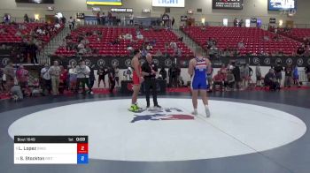 92 kg Cons 4 - Lusiano Lopez, Oregon vs Samuel Stockton, GRIT Athletics Wrestling Club