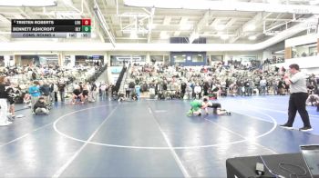 138 lbs Cons. Round 4 - Tristen Roberts, Lehi vs Bennett Ashcroft, Olympus