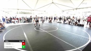 138 lbs Quarterfinal - Triston Valadez, Cvbjj vs Zavian Geronimo, Live Training