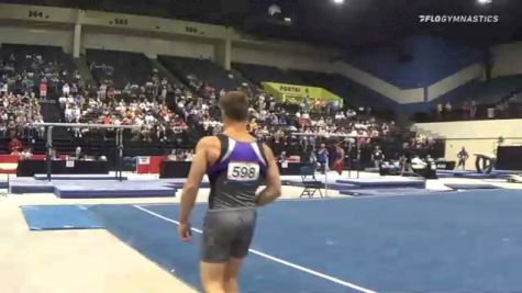 Luke Esparo - Floor, New Era Gymnastics - 2021 USA Gymnastics Development Program National Championships