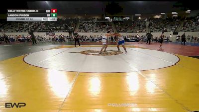 Round Of 64 - Kelly Wayne Tabor Jr, Berryhill High School vs Landon Pinson, Glenpool JH