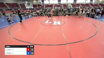 132 lbs Semifinal - Christopher Edel, Beat The Streets NYC vs Josiah Willis, Beat The Streets Chicago