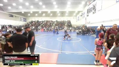 57 lbs Quarterfinal - Sofia Rialmo, Americana Jiu Jitsu Collective vs Terry Eum, Savage House Wrestling Club