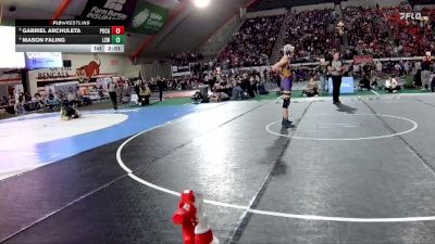 5A 150 lbs Quarterfinal - Gabriel Archuleta, Pocatello vs Mason Faling, Lewiston