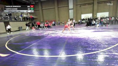 155 lbs Cons. Round 7 - Jadyn Clouse, Gardner Edgerton vs Natalie Edmisson, Nixa