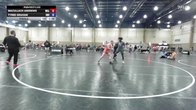 175 lbs Final - Macullach Andrews, Wellington Wrestling vs Tyree Graham, Gladiator Wrestling