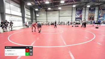 195 lbs Rr Rnd 3 - Lior Kohen, RedNose Wrestling School - HS vs Mykhael Latshaw, Buffalo Valley White