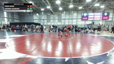 U17 Women - 53 lbs Champ. Round 2 - Tessa Urias, TX vs Arianna Alvarado, CO