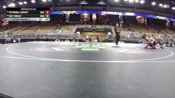 106 lbs Cons. Round 3 - Wyndell Drury, Mt. Pisgah Christian School vs Ray Healy, South Dade