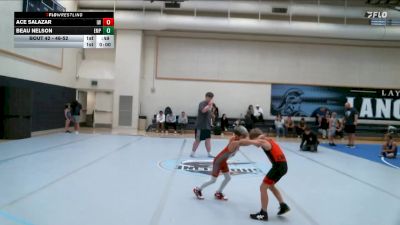 46-52 lbs Round 3 - Beau Nelson, Empire vs Ace Salazar, Inferno WC