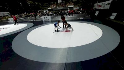 62 lbs Cons. Quarters - Dorian Lustre, SilvaBack Training Center vs Jessie Richardson IV, CORE Wrestling