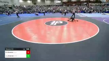 120 lbs Round Of 16 - Damian Alvarez, Selma vs Jordin Jimenez, Southwest Washington Wrestling Club