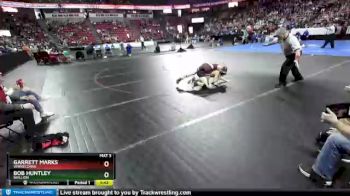 D2-113 lbs Quarterfinal - Garrett Marks, Winneconne vs Bob Huntley, Brillion