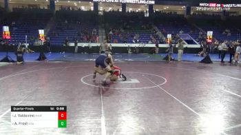 160 lbs Quarterfinal - Joao Valdevino, Wakefield vs Adam Frost, Mount Anthony