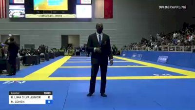 ROITER LIMA SILVA JUNIOR vs MARCELO COHEN 2021 World IBJJF Jiu-Jitsu No-Gi Championship