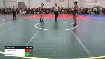 120 lbs Quarterfinal - Adam Concepcion, Alaska Avalanche Black vs Collin Guffey, Granite