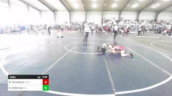 90 lbs Final - Regan Kinneman, Thorobred vs Kasseus Delarosa, Valley Bad Boys