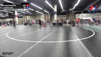 63 lbs Quarterfinal - Adam Rodriguez, Gracie Barra Westchase Wrestling Club vs Colten Lugo, Liberty Warriors Wrestling Club