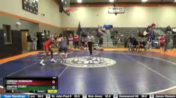 177 lbs 3rd Place Match - Jordan Robinson, Bob Jones vs Griffin Story, Huntsville