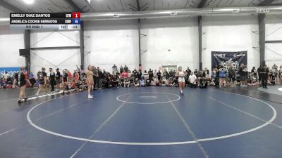 50 lbs Rr Rnd 7 - Emelly Diaz Santos, Cordoba Trained - W vs Angelica Cookie Serratos, Surfside Girls - W